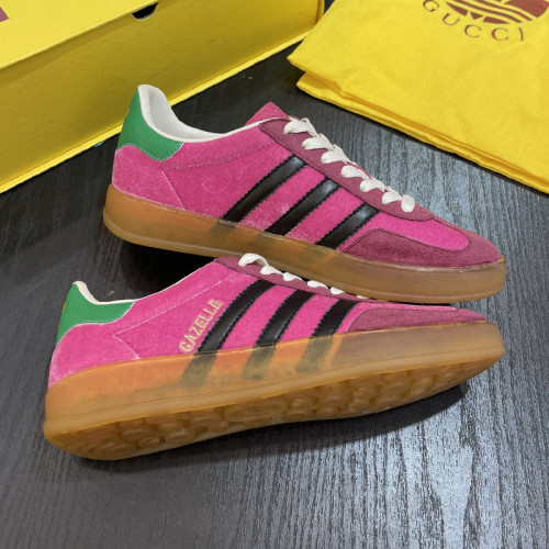 Gucci Adidas Gazelle Mens Shoes Sneakers Luxury Brand Men's GG sneaker with Original Box