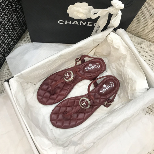 Chanel Womens Shoes Sandals Luxury Brand with Original Box