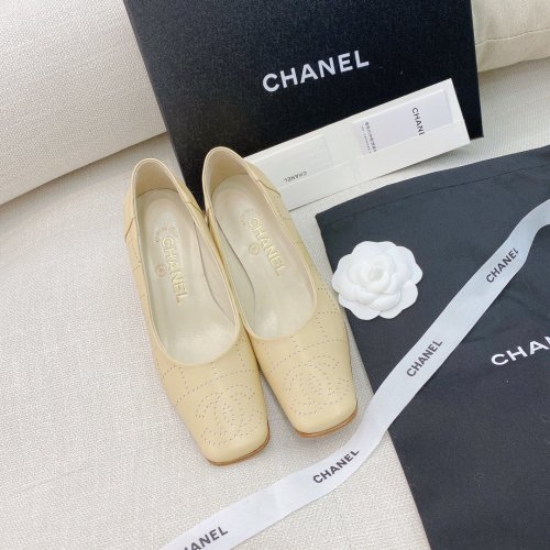 Chanel Womens Shoes Pumps 4.5cm