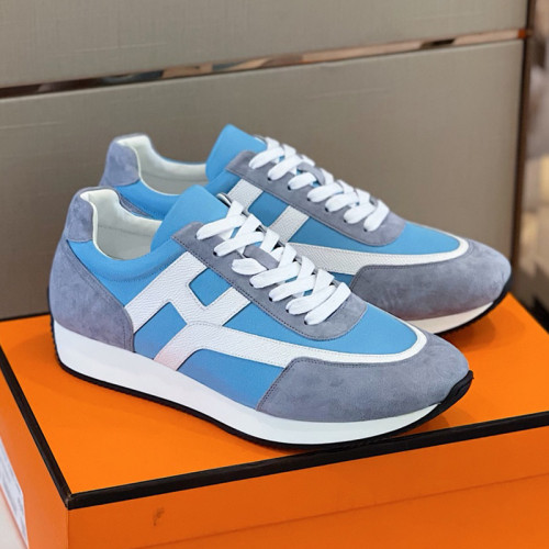 Hermes Mens Casual Shoes Fashion Sneakers Luxury Brand with Original Box