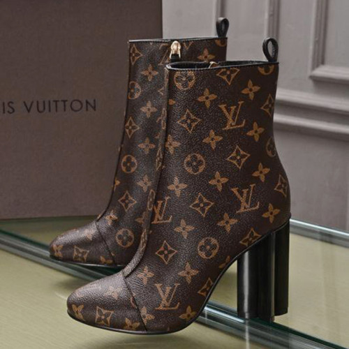 Louis Vuitton Women Shoes Boots Luxury Brand Design Ankle Fashion Boots for Women with Original Box