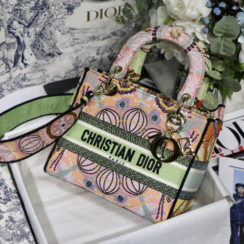 Dior Womens Bags Handbags Luxury Fashion Medium Lady D-Lite Bag with Original Box