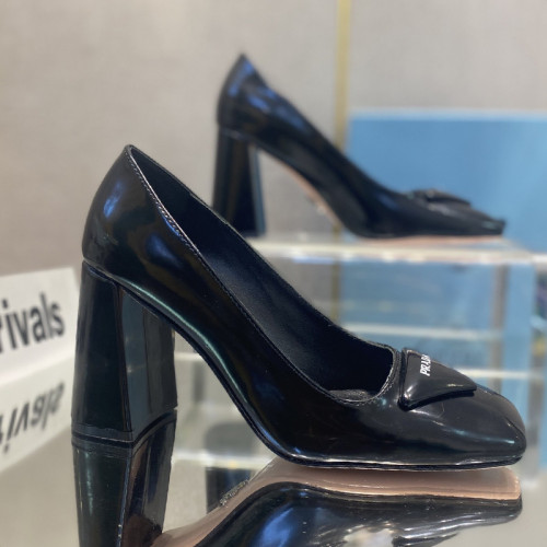 Prada Womens Shoes Slingback Pumps Luxury Brand Casual Shoes for Women with Original Box