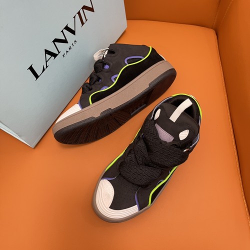 Lanvin Womens Shoes Sneakers Fashion Type Luxury Brand CURB SNEAKER with Original Box
