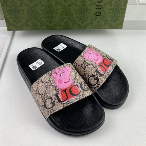 Gucci Mens Shoes Sandals Slides Slippers Luxury Brand Thick Sole Design with Original Box