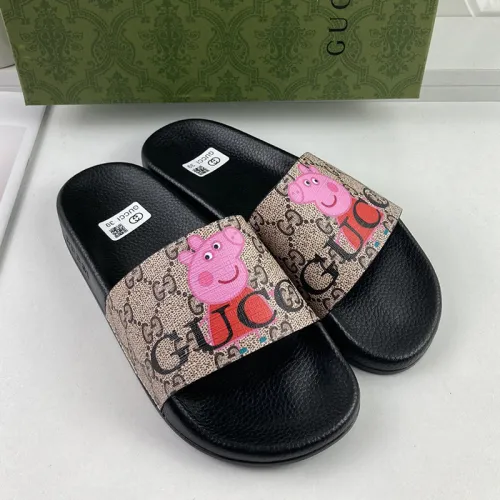 Gucci Mens Shoes Sandals Slides Slippers Luxury Brand Thick Sole Design with Original Box