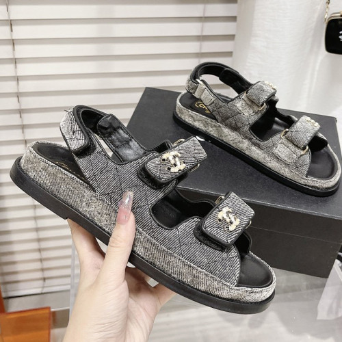 Chanel Womens Shoes Sandals Slippers Luxury Brand Design with Original Box