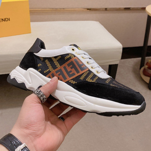 Fendi Mens Shoes Fashion Sneakers Luxury Brand Casual Shoes for Men with Original Box