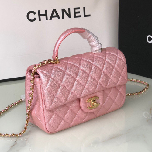 Chanel Womens Bags Crossbody Bag Classic Handbag CF Mini Luxury Brand with Original Box