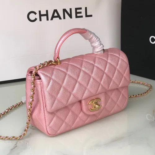 Chanel Womens Bags Crossbody Bag Classic Handbag CF Mini Luxury Brand with Original Box
