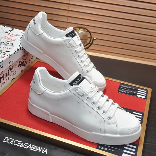 Dolce&Gabbana Women Shoes Fashion Sneakers Portofino Sneakers In Nappa Leather And Rubber Toe-Cap CK1802AW11389642