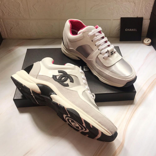 Chanel Mens Shoes Sneakers Luxury Brand Sports Shoes Breathable Design with Original Box