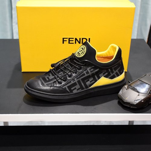 Fendi Mens Shoes Fashion Sneakers Luxury Brand Casual Shoes for Men with Original Box