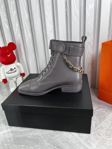 Chanel Womens Shoes Boots Luxury Brand Design with Original Box Women Fashion Ankle Boots 3cm Heel