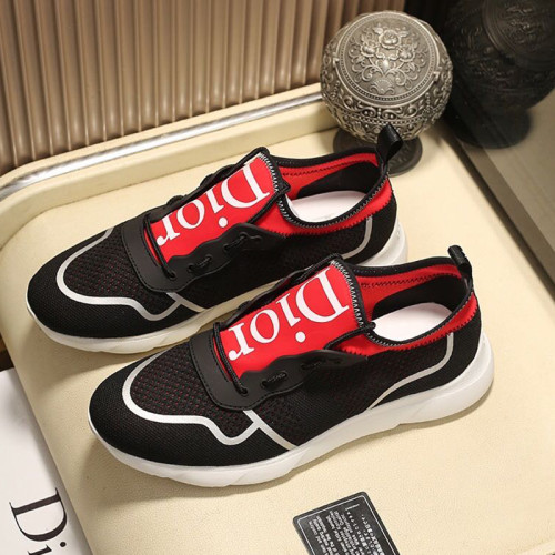 Dior Men Shoes Sneakers Casual Luxury Brand Slip On Breathable Mens Shoes B21 Sneaker