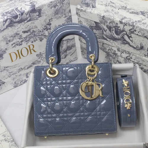 Dior Womens Bags Handbags Luxury Fashion LADY DIOR D-LITE BAG with Original Box