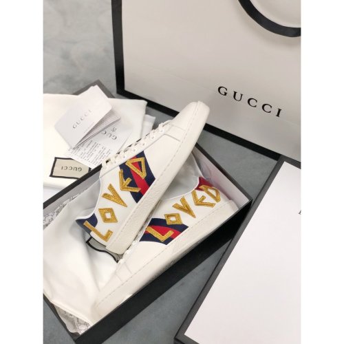 Gucci Mens Shoes Luxury Brand Men's Ace Embroidered Sneaker ‎497090 DOPE0 9095
