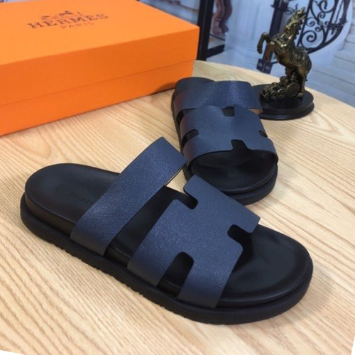 Hermes Mens Casual Shoes Fashion Sandals Slippers Luxury Brand with Original Box