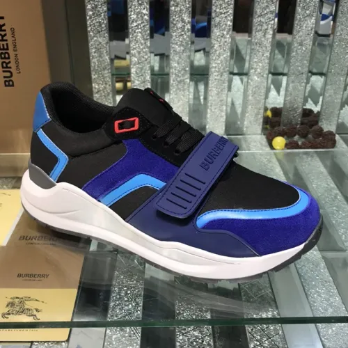 Burberry Mens Shoes Sneakers Fashion Type Luxury Brand Vintage Check Cotton Sneaker with Original Box