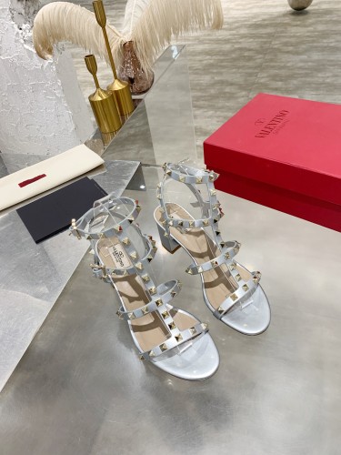 Valentino Women Shoes Mule Flip Flop Sandals ROMAN STUD SLIDE SANDAL IN QUILTED NAPPA with Original Box Luxury Brand