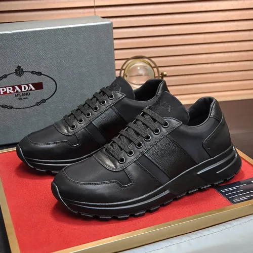 Prada Mens Shoes Sneakers Casual Shoes for Men Luxury Brand Breathable Fashion Sneakers with Original Box