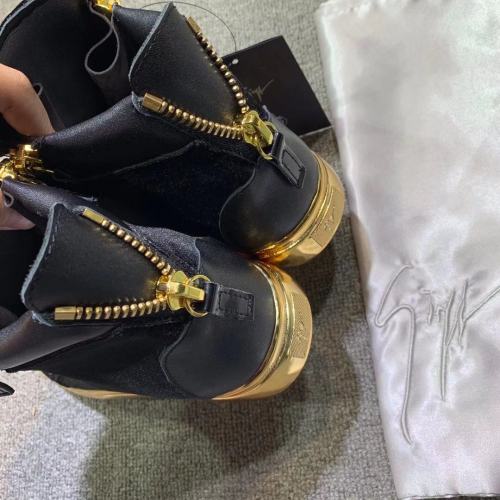 Giuseppe Zanotti Mens Shoes Luxury Brand High Top Sneakers Coby