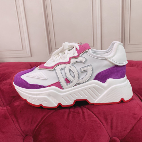 Dolce&Gabbana Womens Shoes Sneakers Fashion Type Luxury Brand Mixed-materials Daymaster sneakers with Original Box