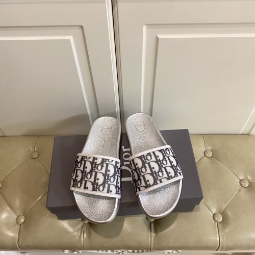 Dior Men Womens Shoes Slide Sandals