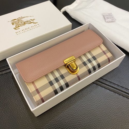 Burberry Mens Womens Bags Wallets Clutch Luxury Brand with Original Box