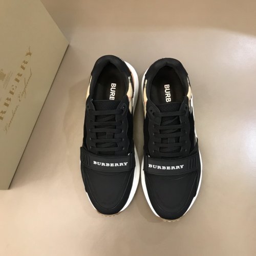 Burberry Womens Shoes Sneakers Fashion Type Luxury Brand Vintage Check Cotton Sneaker with Original Box