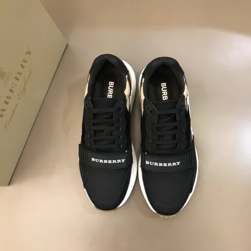 Burberry Womens Shoes Sneakers Fashion Type Luxury Brand Vintage Check Cotton Sneaker with Original Box