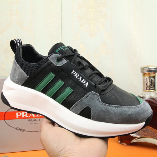 Prada Mens Shoes Sneakers Casual Shoes for Men Luxury Brand Breathable Fashion Sneakers with Original Box