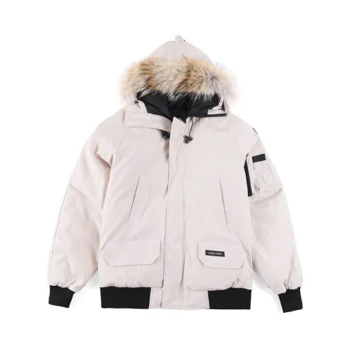 Canada Goose Langford Mens Womens Winter Windprood Down Jackets Keep Warm 80% White Duck Down