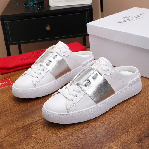 Valentino Womens Shoes Fashion Design Luxury Brand OPEN SNEAKER WITH VLTN PRINT with Original Box WY0S0830BLUA01