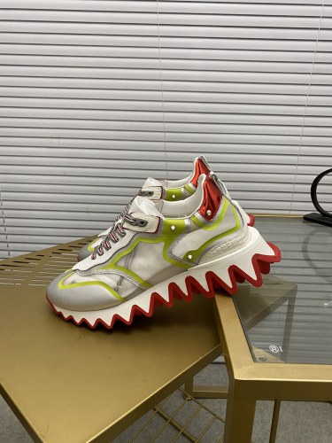 Christian Louboutin Mens Shoes Sneakers Luxury Brand Red Bottom Design Sports Footwears