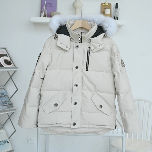 Moose Knuckles Design Mens Womens Winter Windprood Down Jackets Keep Warm 90% White Duck Down