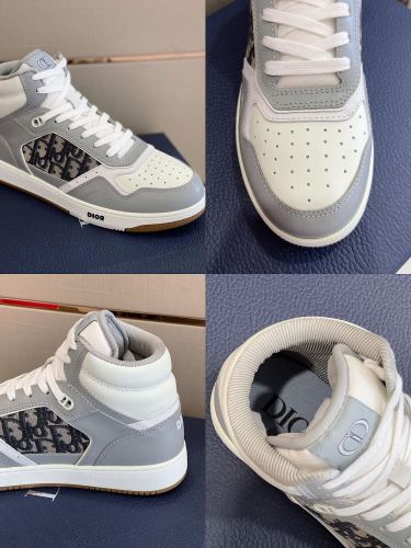 Dior Men Shoes Sneakers Luxury B27 Sneaker Fashion Sneakers Lace-Up with Original Box