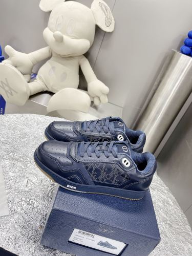 Dior Men Shoes Sneakers Luxury B27 Sneaker Fashion Sneakers Lace-Up with Original Box