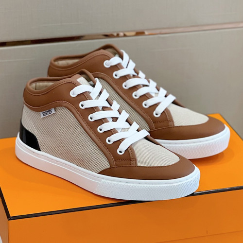 Hermes Mens Casual Shoes Fashion Sneakers Luxury Brand with Original Box