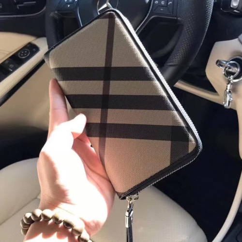 Burberry Mens Womens Bags Wallets Clutch Luxury Brand with Original Box