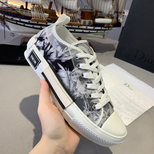 Dior Men Shoes Sneakers Casual Luxury Brand B23 Low-Top Sneaker with Original Box