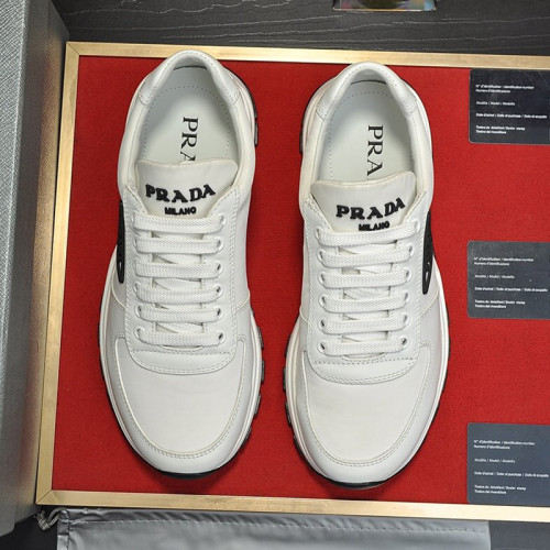 Prada Mens Shoes Sneakers Casual Shoes for Men Luxury Brand Breathable Fashion Sneakers with Original Box