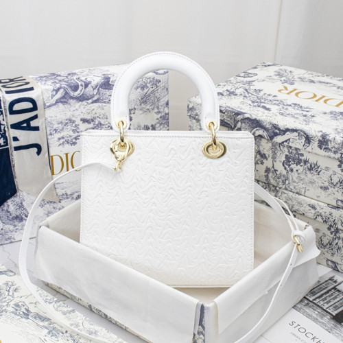 Dior Womens Bags Handbags Luxury Fashion MEDIUM LADY D-LITE BAG with Original Box