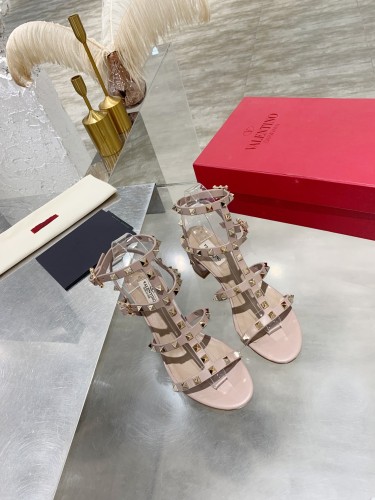 Valentino Women Shoes Mule Flip Flop Sandals ROMAN STUD SLIDE SANDAL IN QUILTED NAPPA with Original Box Luxury Brand