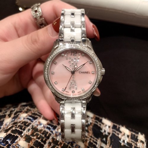 Chanel Watch Luxury Brand Design Fashion Type with Original Box