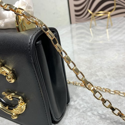 Dolce&Gabbana Womens Bags Shoulder Bag in quilted nappa leather Luxury Brand with Original Box