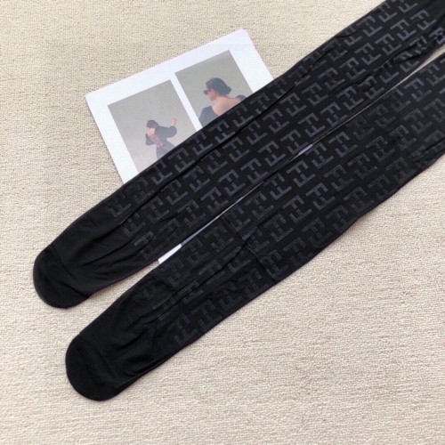 Fendi Socks Stockings with Original Box Luxury Brand Breathable Fendi Sock