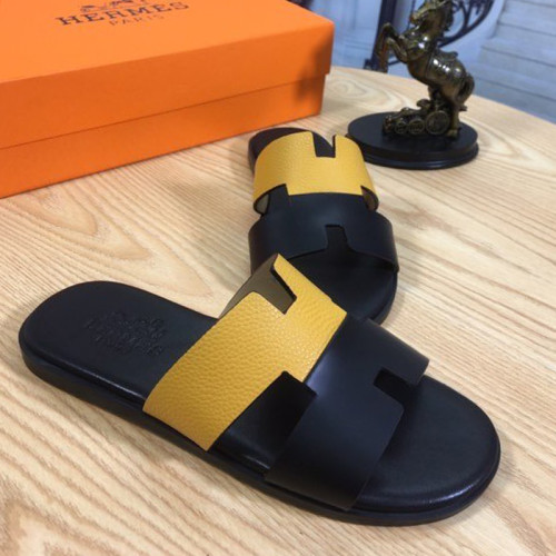 Hermes Mens Casual Shoes Fashion Sandals Slippers Luxury Brand with Original Box