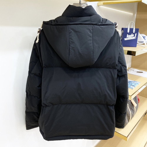 Gucci X The North Face Design Mens Womens Winter Windprood Down Jackets Keep Warm 90% White Duck Down