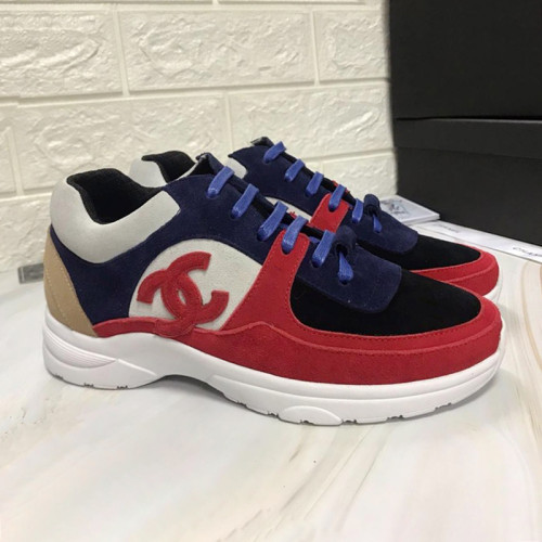Chanel Mens Shoes Sneakers Luxury Brand Sports Shoes Breathable Design with Original Box